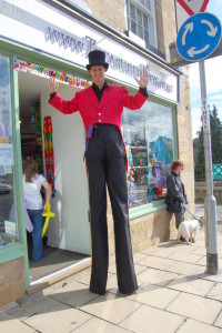 Children taking part in a circus skills workshop in Yorkshire